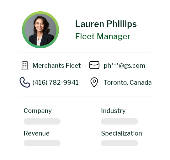 Fleet management companies email list - Group