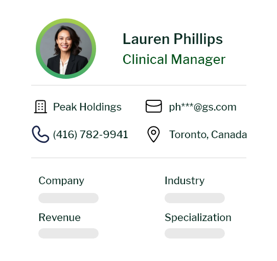 Home Health and Hospice Email List - Group